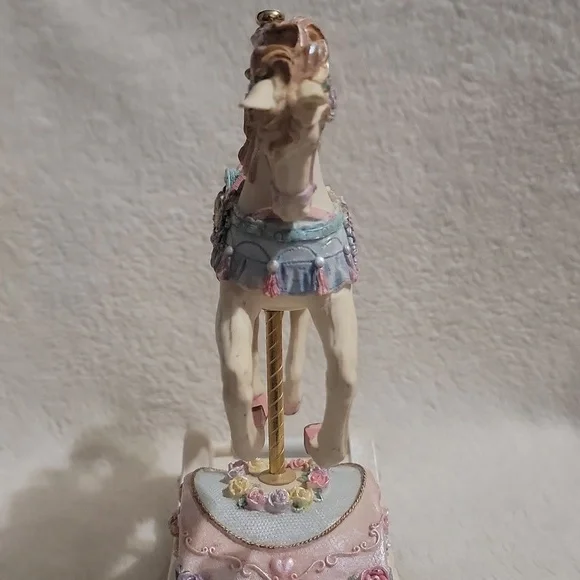 Vintage Musical Carousel Rocking Horse - Picture 6 of 11